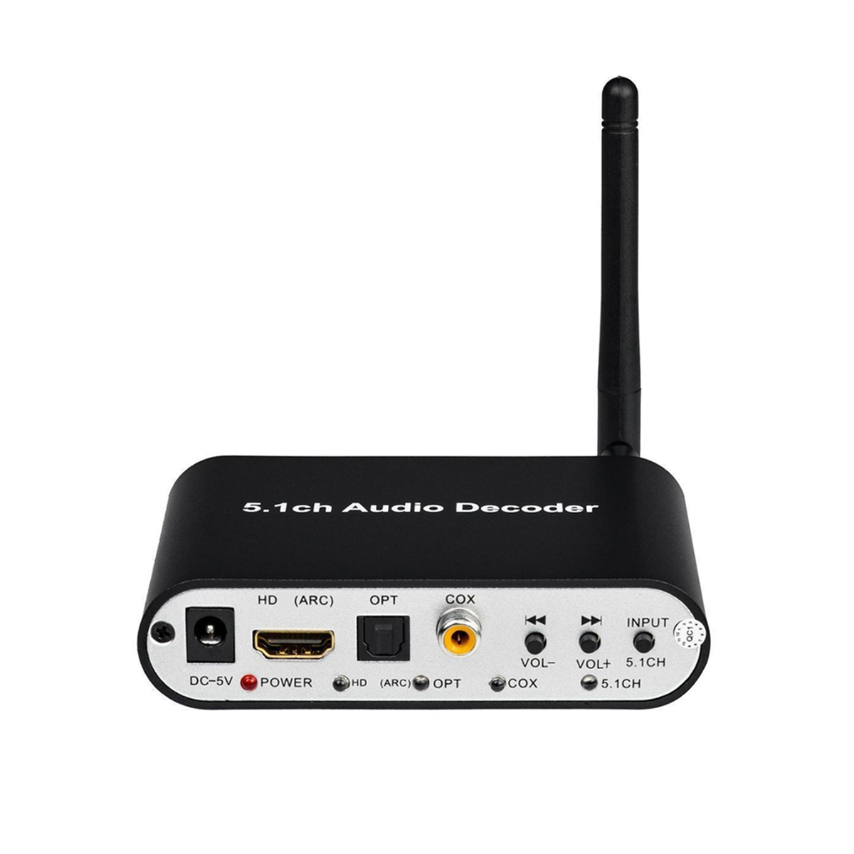 Surround Sound Decoder - AU47-DAC651C Dekoder audio 5.1 Odbiornik Bluetooth