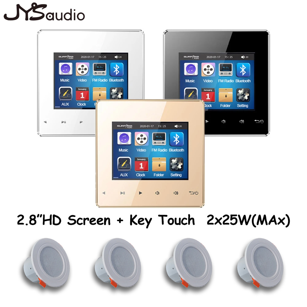 Home Cinema System - Inteligentny mini wzmacniacz ścienny Bluetooth System