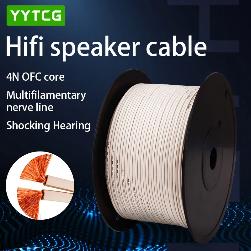 Home Cinema System - YYTCG DIY Kabel Głośnikowy Hi-Fi Audio