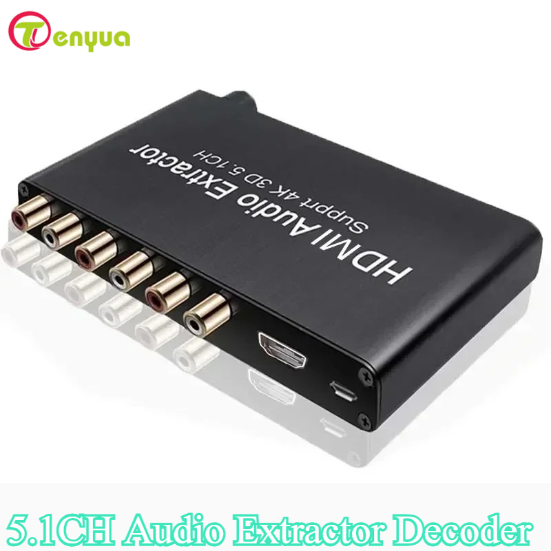 Surround Sound Decoder - Ekstraktor Audio 5.1CH 4K 3D Dekoder