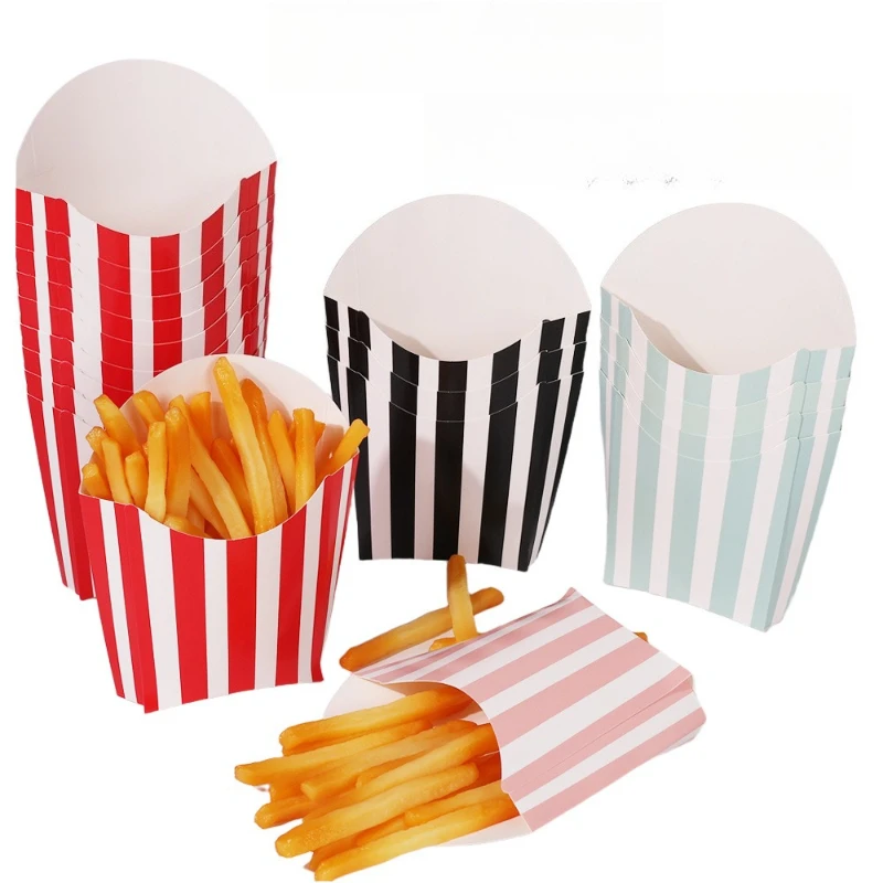 50 szt. Pudełek w paski na pop – Home Cinema Events recenzja i cena