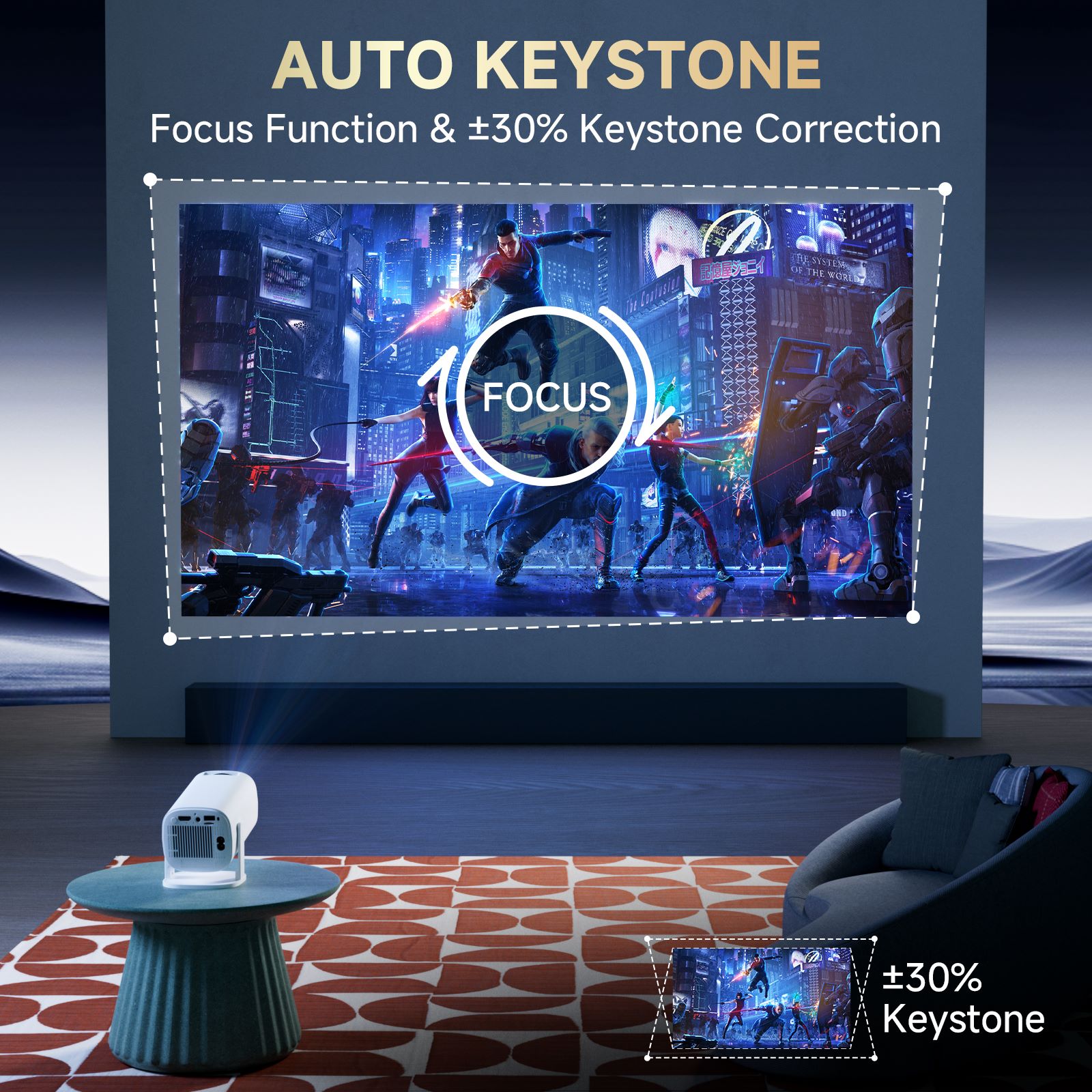 HONGTOP P30PRO Inteligentny Mi – Home Cinema Focal recenzja i cena