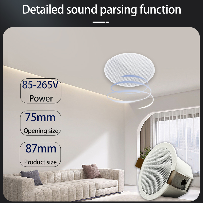 Mini głośnik sufitowy Bluetoot – Home Cinema System recenzja i cena