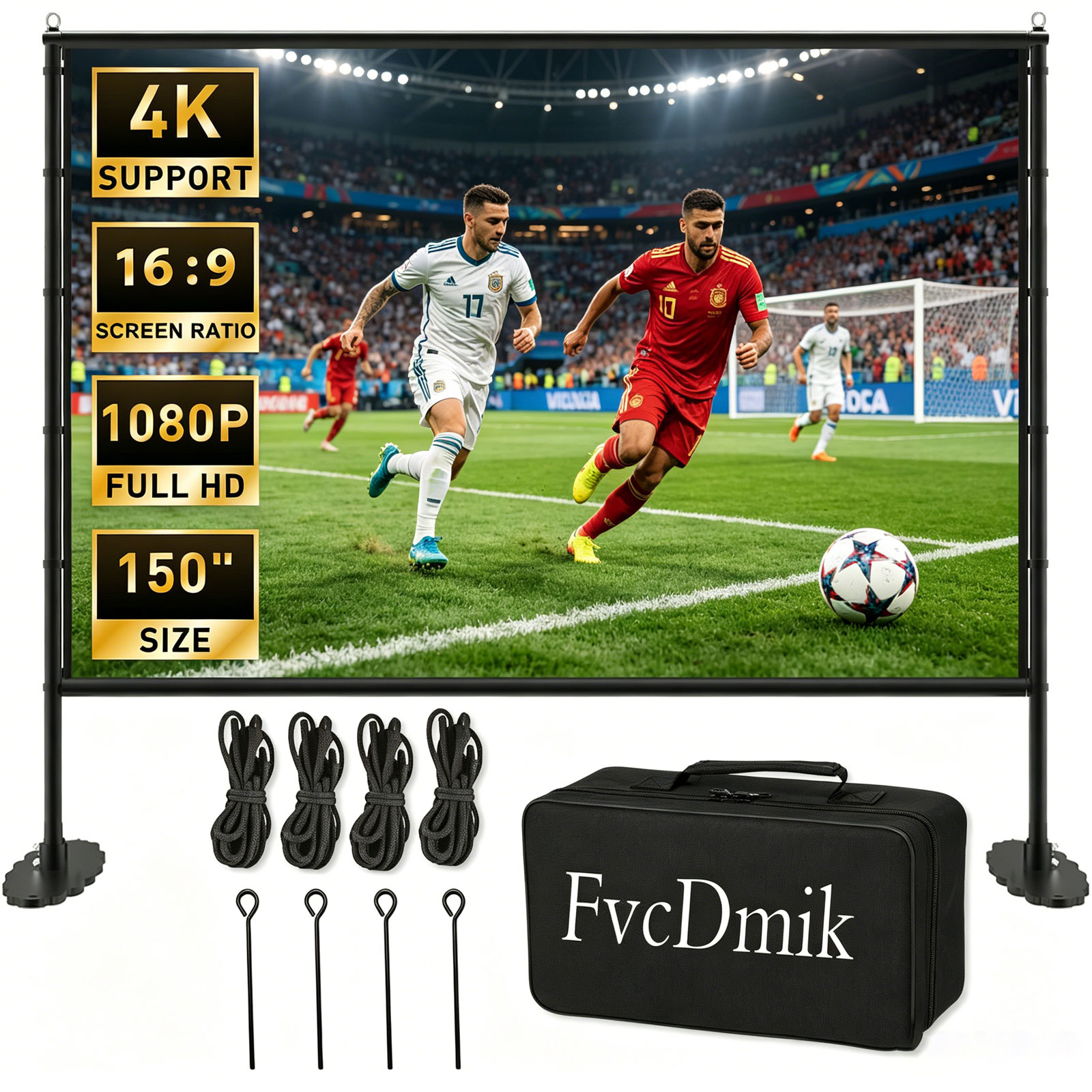 Ekran projekcyjny 150 cali ze  – Home Cinema Events recenzja i cena