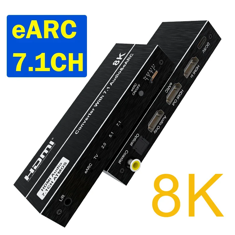 8K HDMI EARC Return Audio Extr – Surround Sound Decoder recenzja i cena