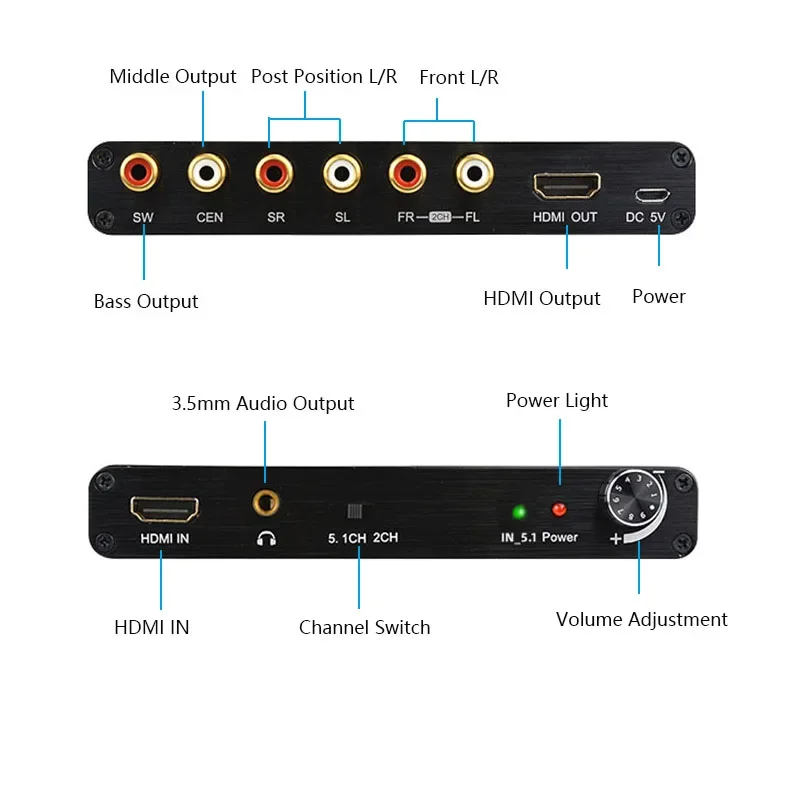 Ekstraktor Audio 4K HD Dekoder – Surround Sound Decoder recenzja i cena