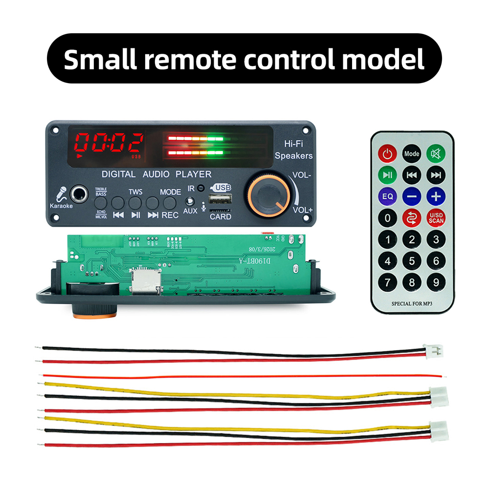 Płytka dekodera MP3 WMA WAV DC – Surround Sound Decoder recenzja i cena